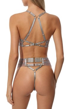 Женские трусы-стринги BORDELLE сиреневого цвета, арт. ALTA HIGH WAIST TH0NG | Фото 3 (Женское Кросс-КТ: Трусы; Материал внешний: Синтетический материал; Материал сплава: Проставлено; Нос: Не проставлено)