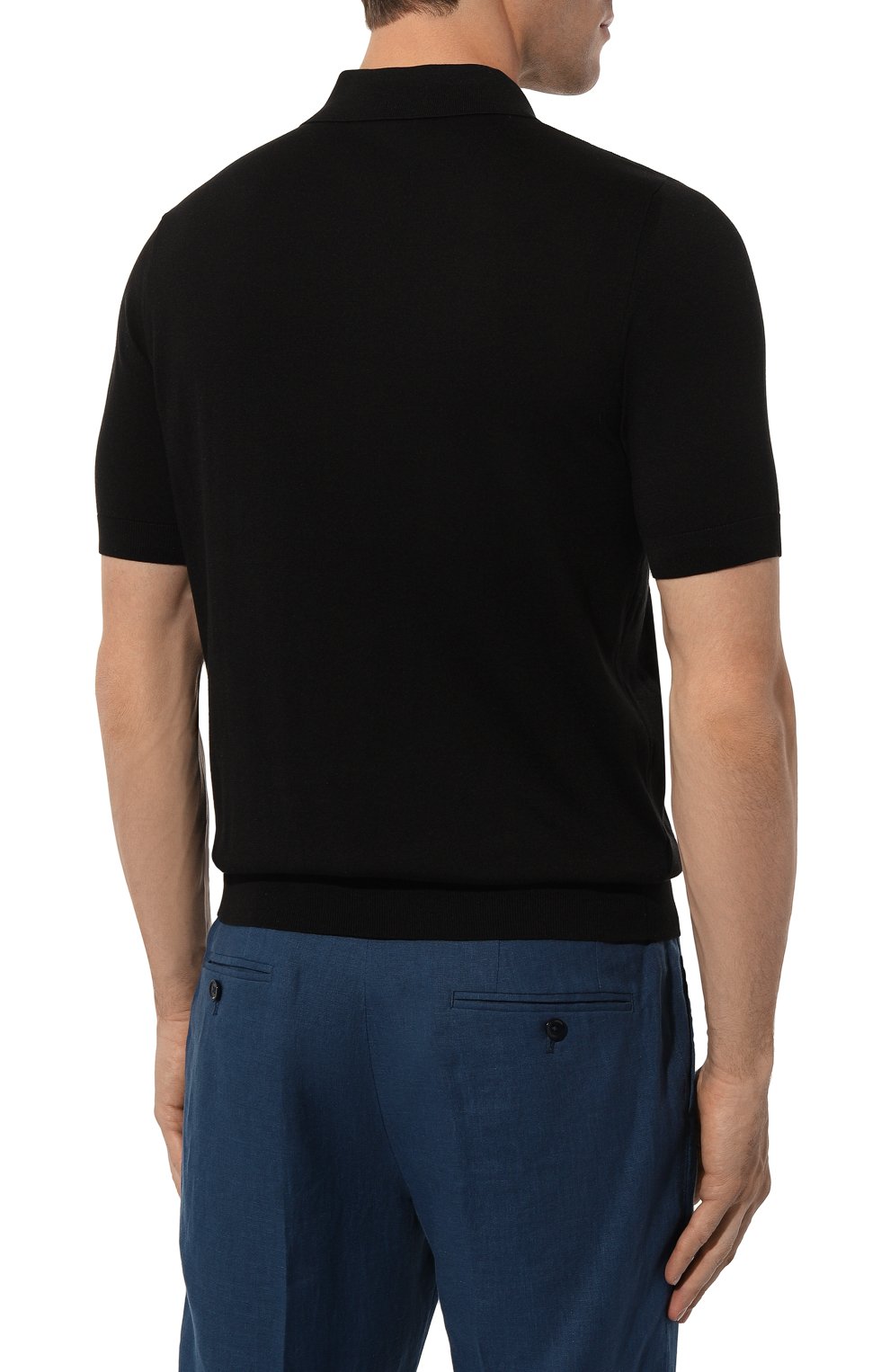 Поло из хлопка и шелка ZILLI, арт. KZP002M0147VZCP00, фото 4
