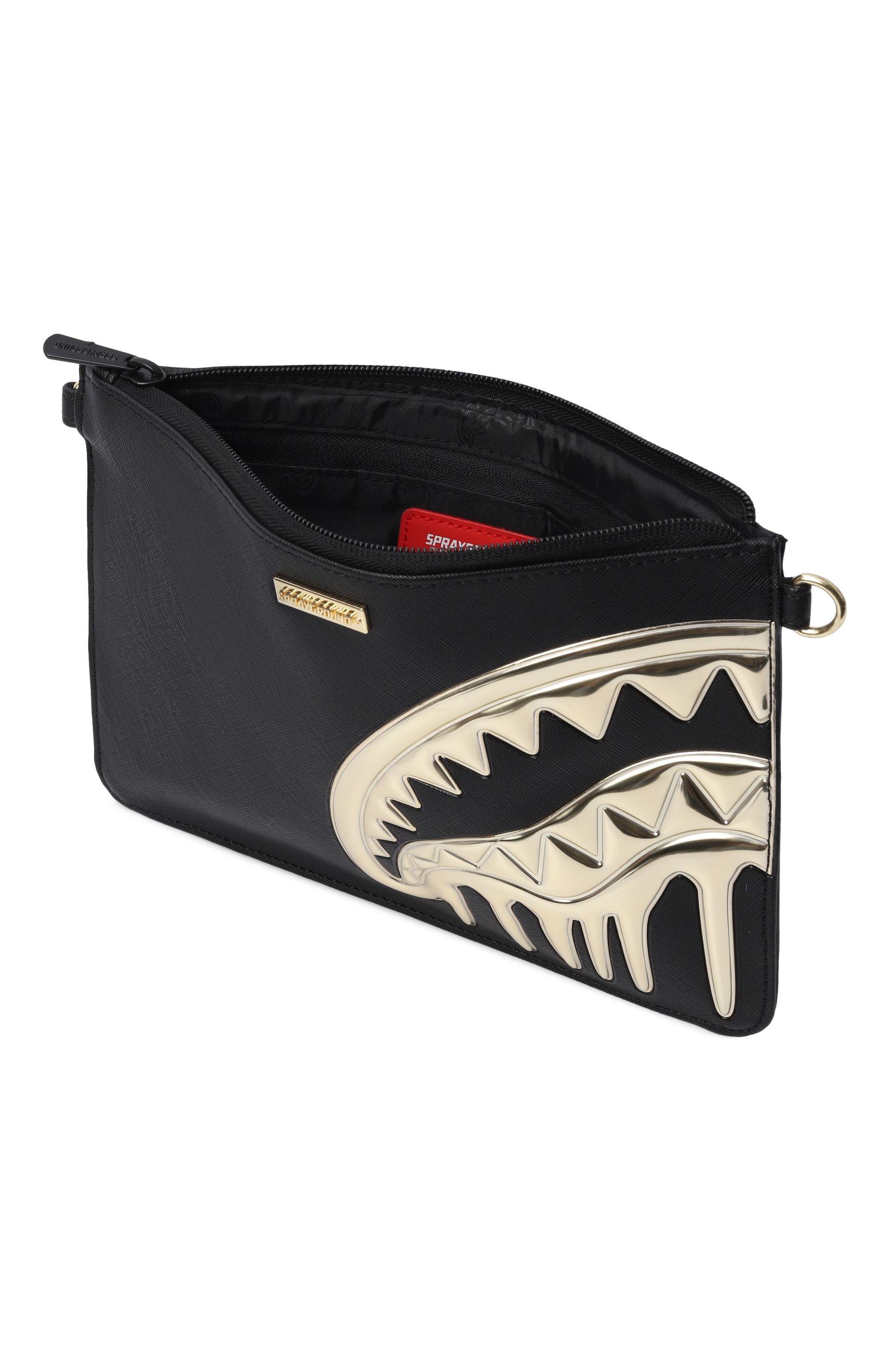 Сумка gold and dangerous SPRAYGROUND, арт. 910B8271NSZ/G0LD AND DANGER0US CR0SS0VER CLUTCH, фото 3