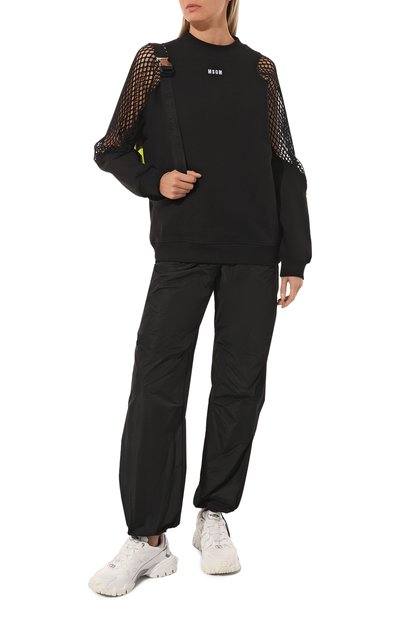 Хлопковый свитшот MSGM, арт. 3441MDM169 237001, фото 2