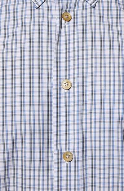 Хлопковая рубашка KITON синего цвета по цене 58700 руб., арт. UCIH0824610, фото 5 Хлопковая рубашка KITON, арт. UCIH0824610, фото 5