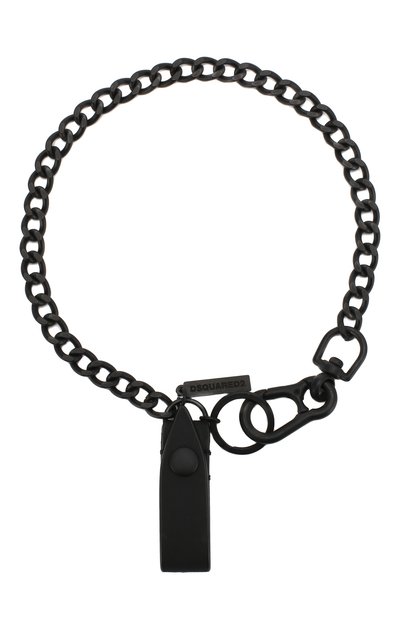 Цепь с кожаной подвеской DSQUARED2, арт. CHM0006, фото 1
