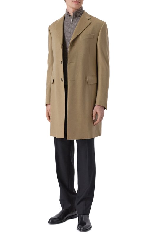 Кашемировое пальто Corneliani 261403-2612098 Бежевый  261403-2612098 Фото 2