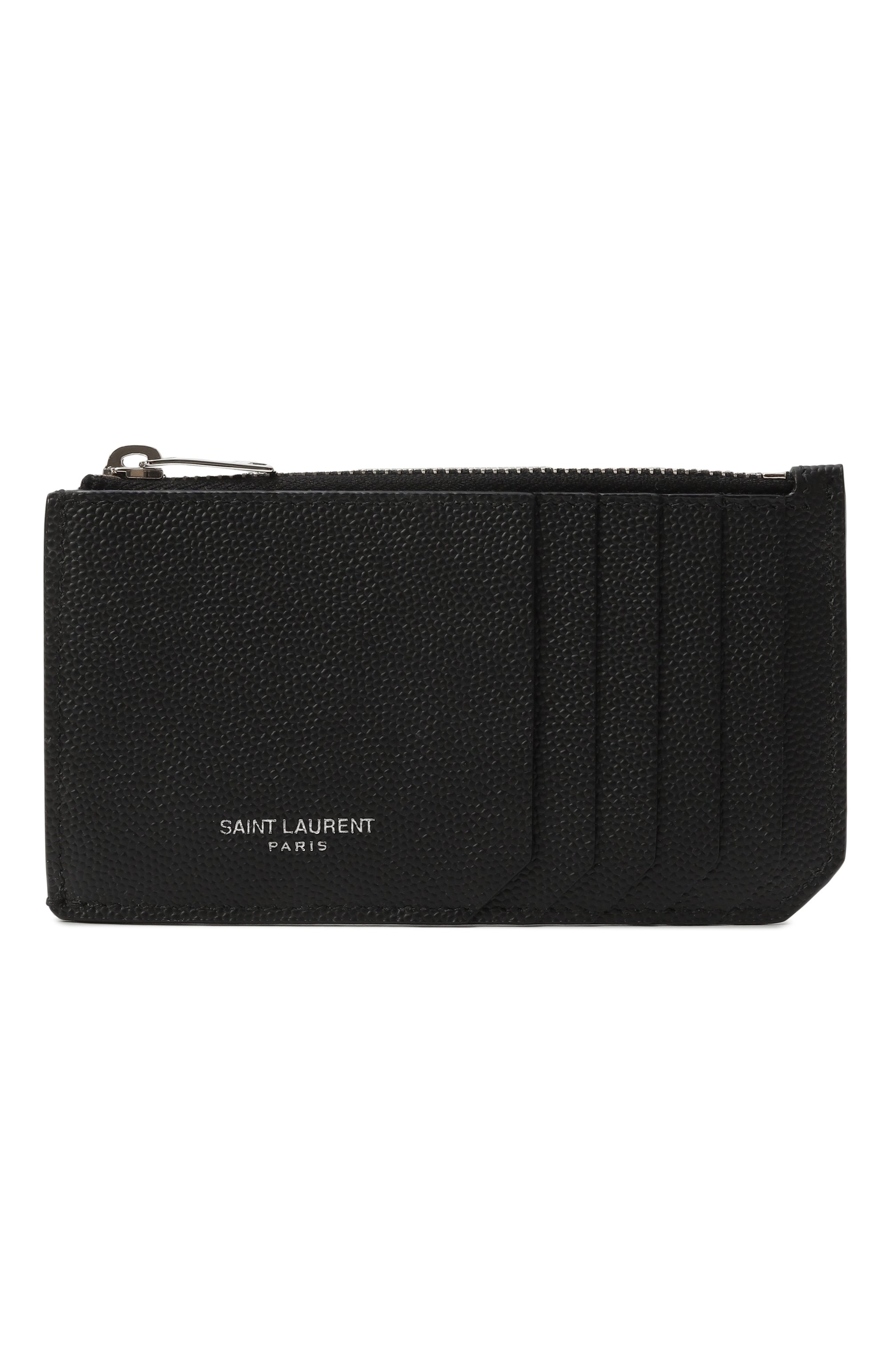 Кожаный футляр для кредитных карт SAINT LAURENT, арт. 609362/BTY0N, фото 1