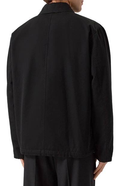 Хлопковая куртка-рубашка BURBERRY, арт. 8110285, фото 4