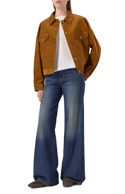 Хлопковая футболка BOSS ORANGE, арт. 50549184, фото 2