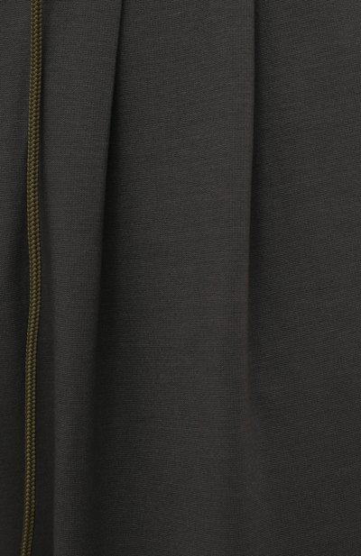 Брюки KAZUYUKI KUMAGAI хаки цвета по цене 37650 руб., арт. AP12-246, фото 5 Брюки KAZUYUKI KUMAGAI, арт. AP12-246, фото 5