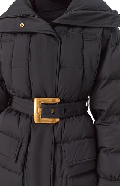 Пуховик BALMAIN черного цвета по цене 299500 руб., арт. HF1TQ040/XK09, фото 5 Пуховик BALMAIN, арт. HF1TQ040/XK09, фото 5
