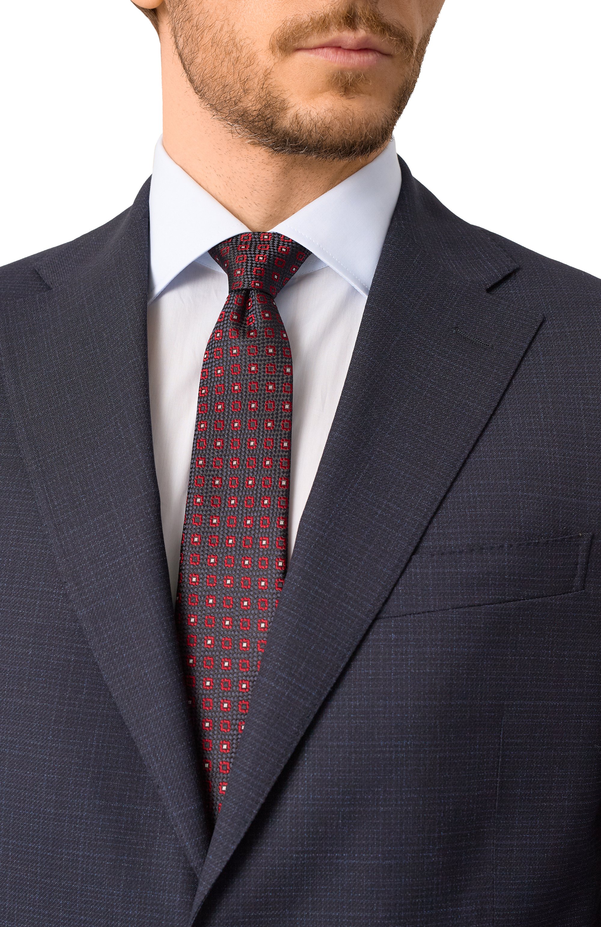 Шелковый галстук CANALI, арт. 18/HJ04243, фото 2