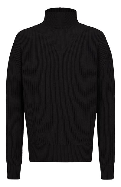 Мужской шерстяной свитер RICK OWENS, арт. RU02E1645/KWV