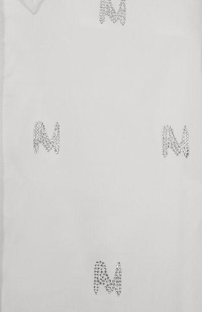 Хлопковая рубашка MSGM KIDS, арт. F5MSJGSI138, фото 3