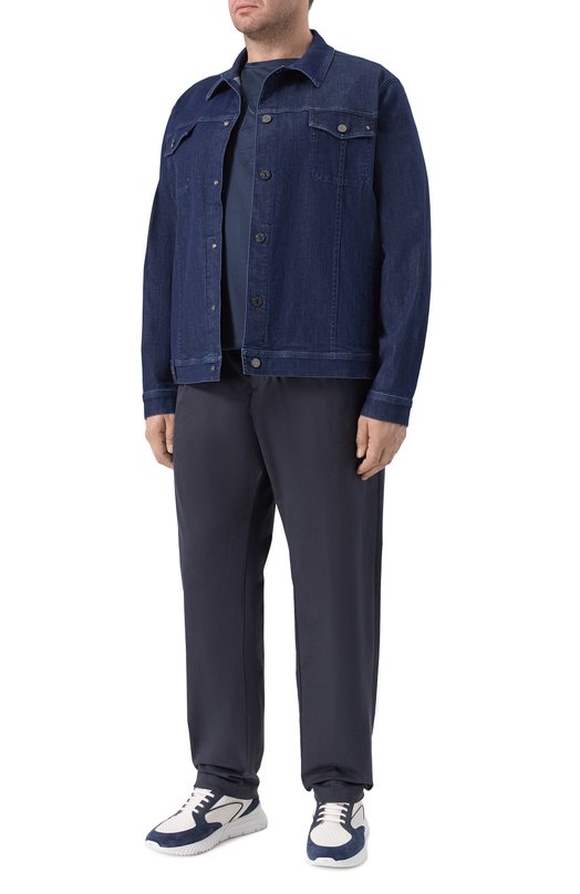 Джинсовая куртка Stefano Ricci MFJ6201310/TR138L Синий  MFJ6201310/TR138L Фото 2