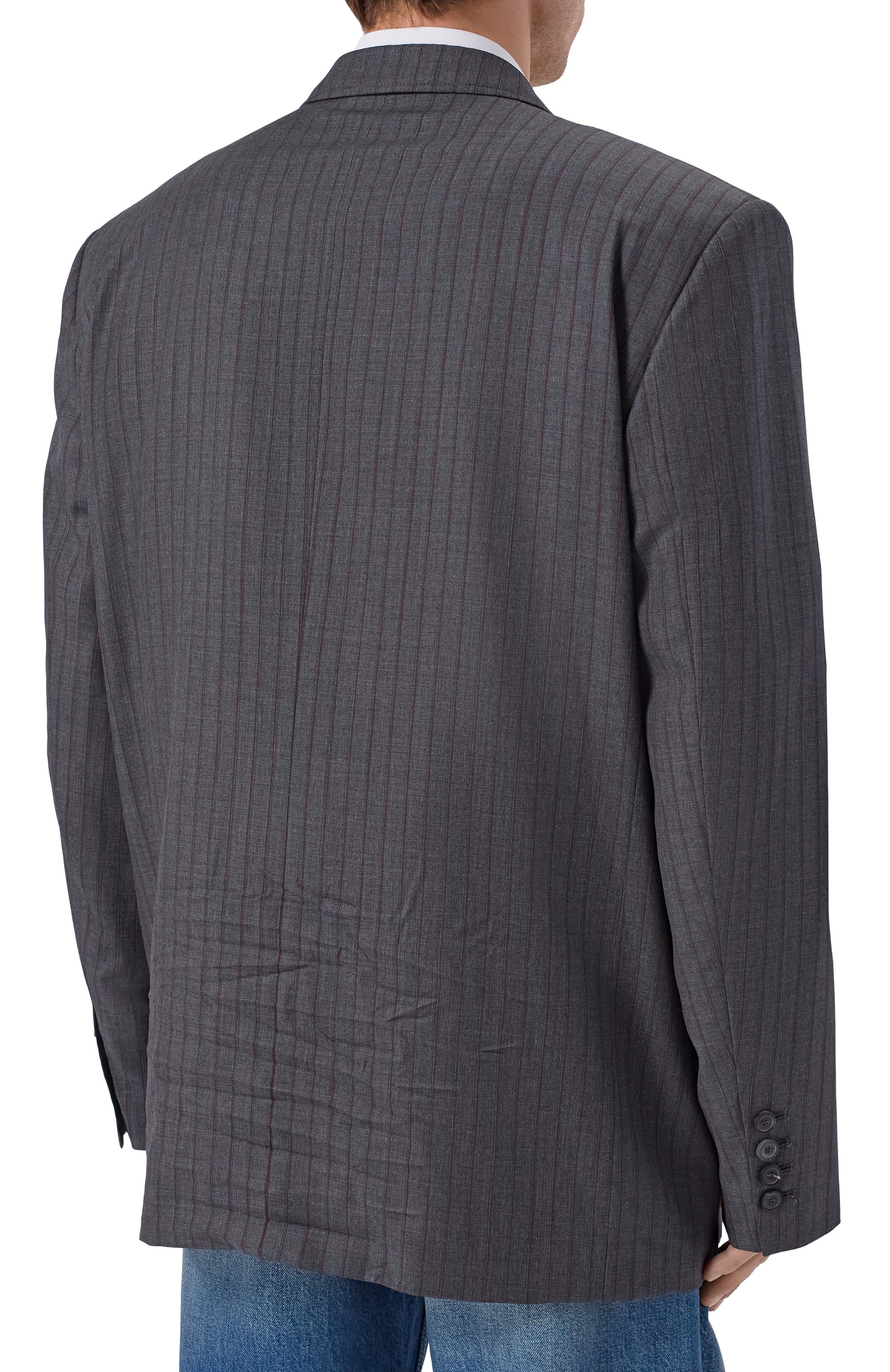 Шерстяной пиджак BALENCIAGA, арт. 850763/TPT05, фото 4