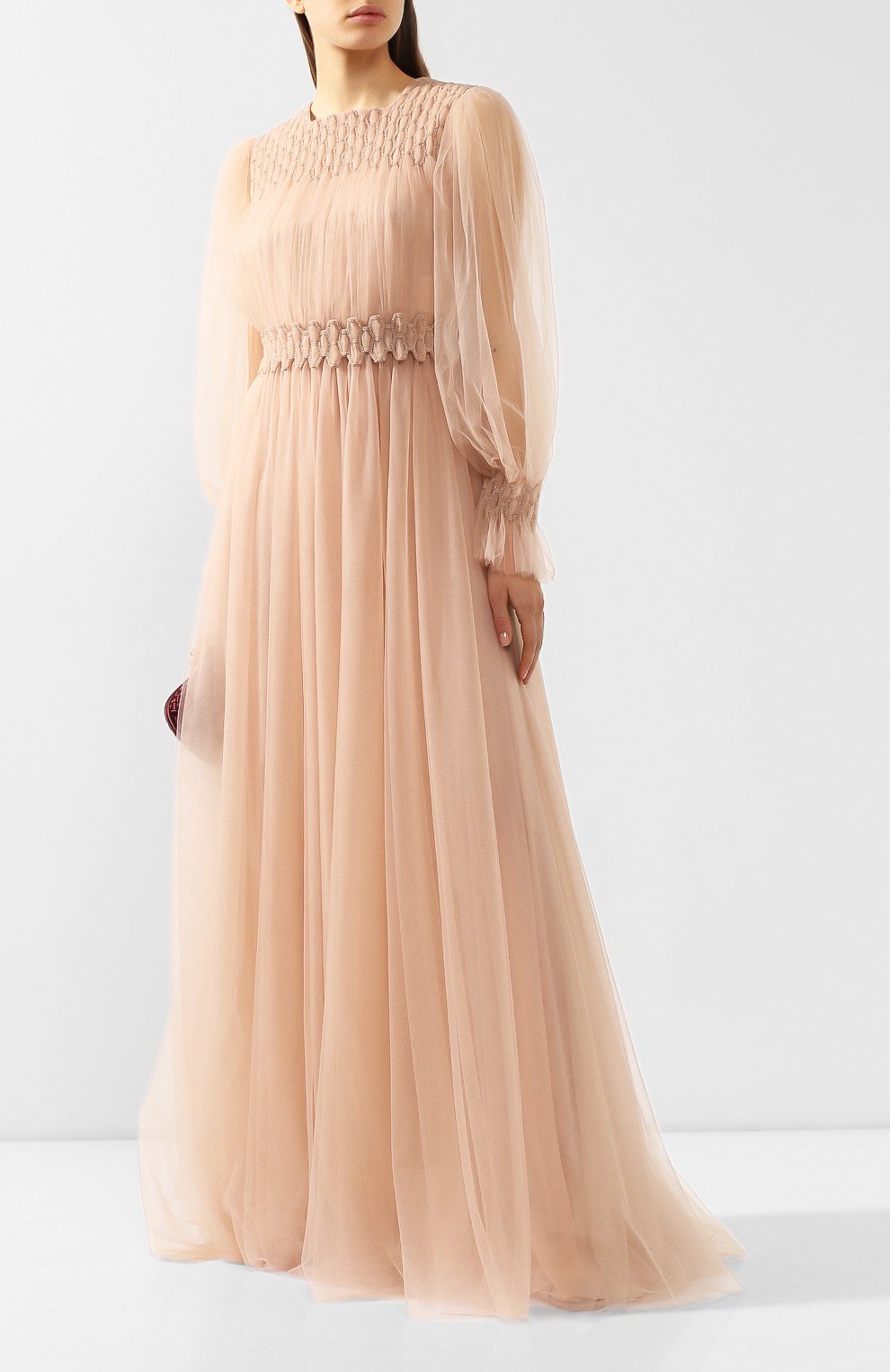 Платье-макси VALENTINO, арт. SB3VD9B54N8, фото 2