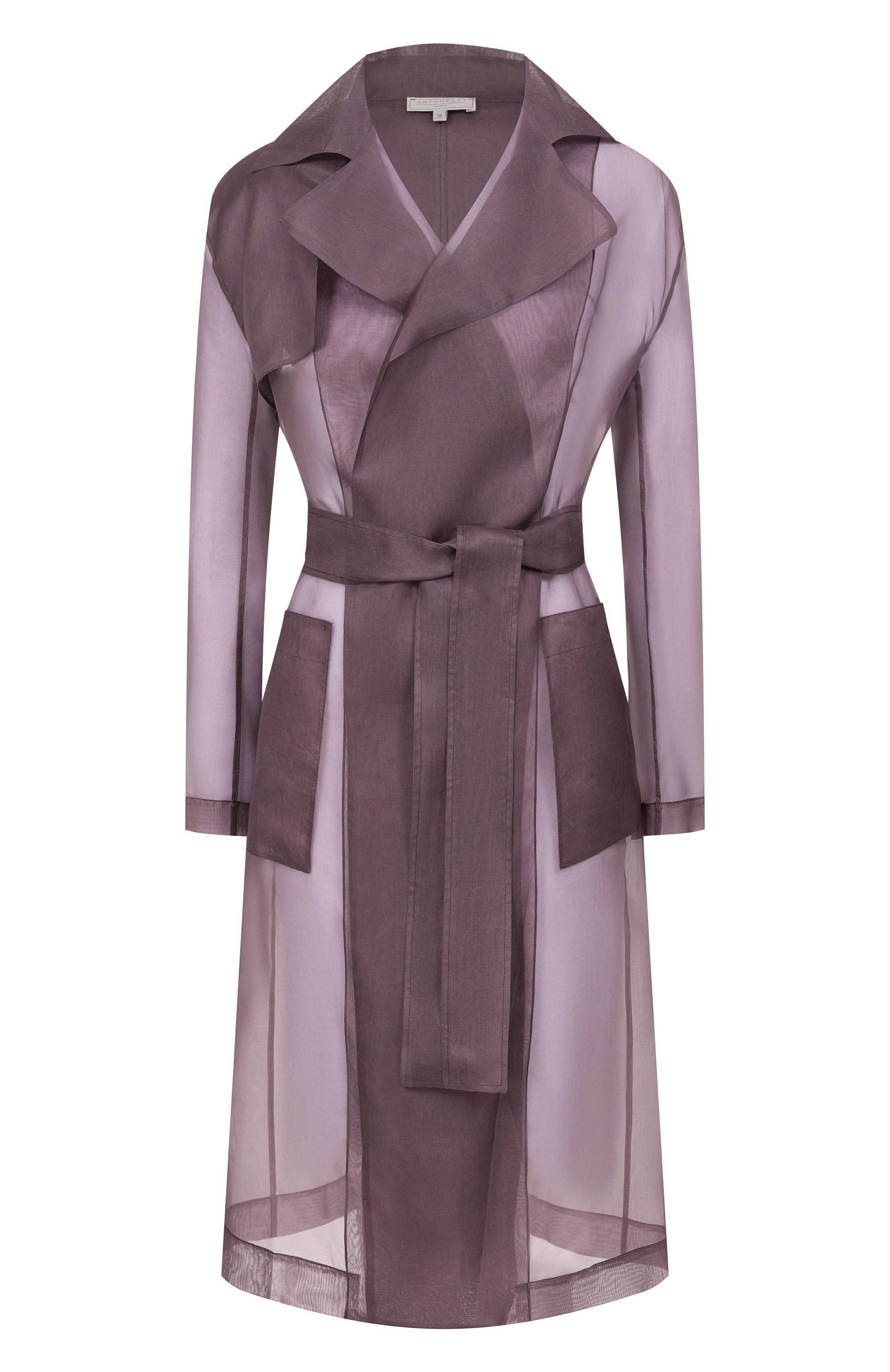 Шелковый тренч ANTONELLI FIRENZE, арт. N7769Q/256, фото 1