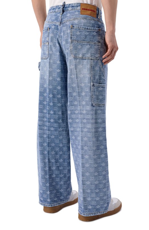 Джинсы M Baggy Dsquared2 S74LB1886/D30023 Синий  S74LB1886/D30023 Фото 4