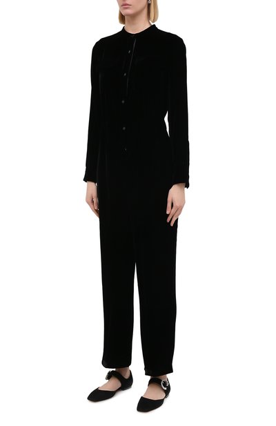 Бархатный комбинезон EMPORIO ARMANI, арт. 6H2D63/2NXYZ, фото 3