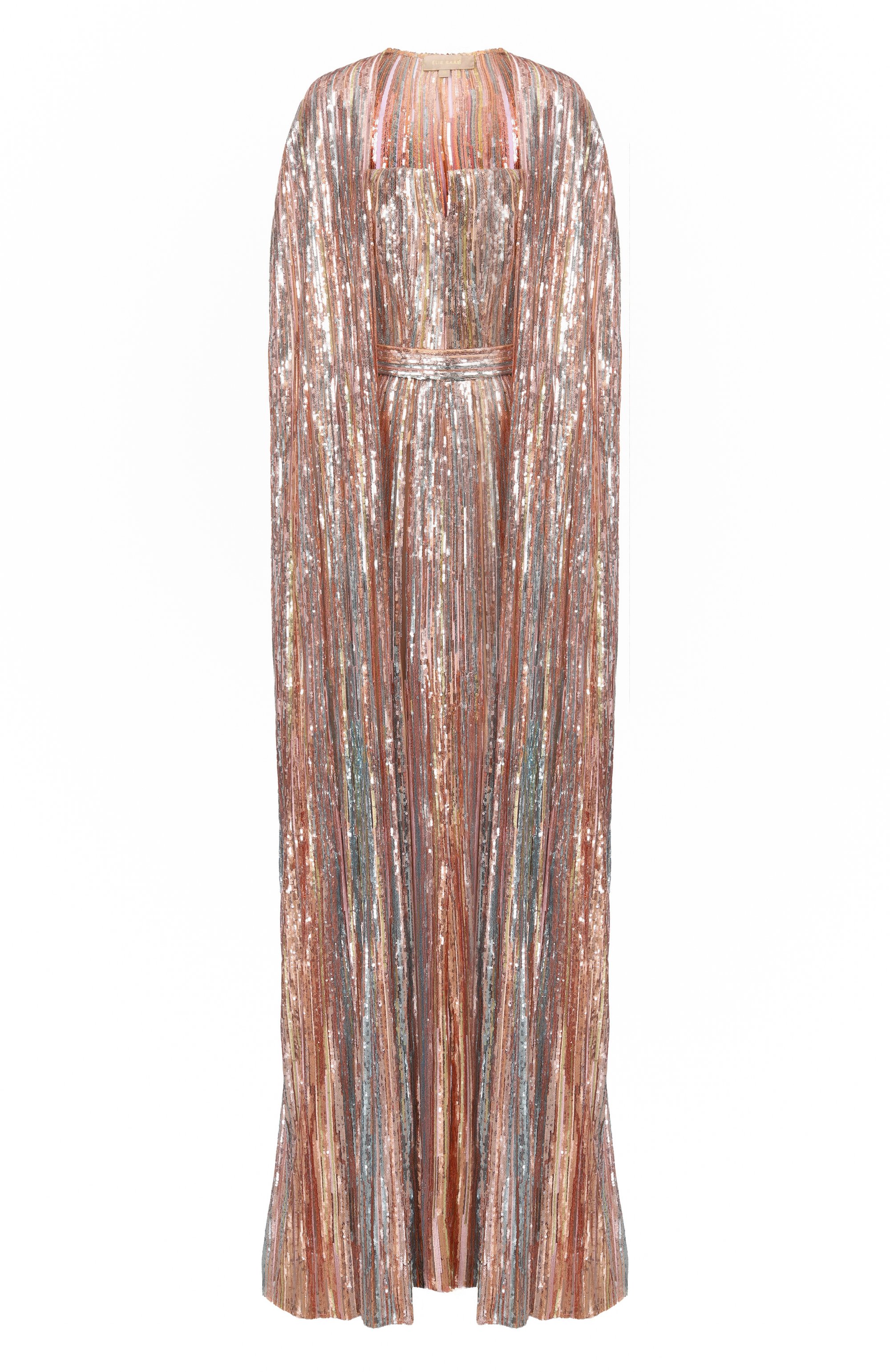 Платье с отделкой пайетками ELIE SAAB, арт. D1060NR26/YA056, фото 1