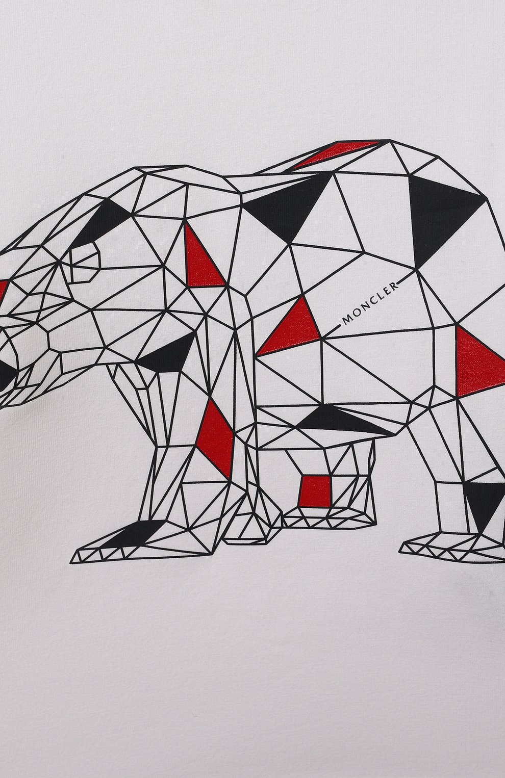 Хлопковый лонгслив MONCLER белого цвета по цене 16850 руб., арт. G2-951-8D721-20-8790M, фото 3 Хлопковый лонгслив MONCLER, арт. G2-951-8D721-20-8790M, фото 3