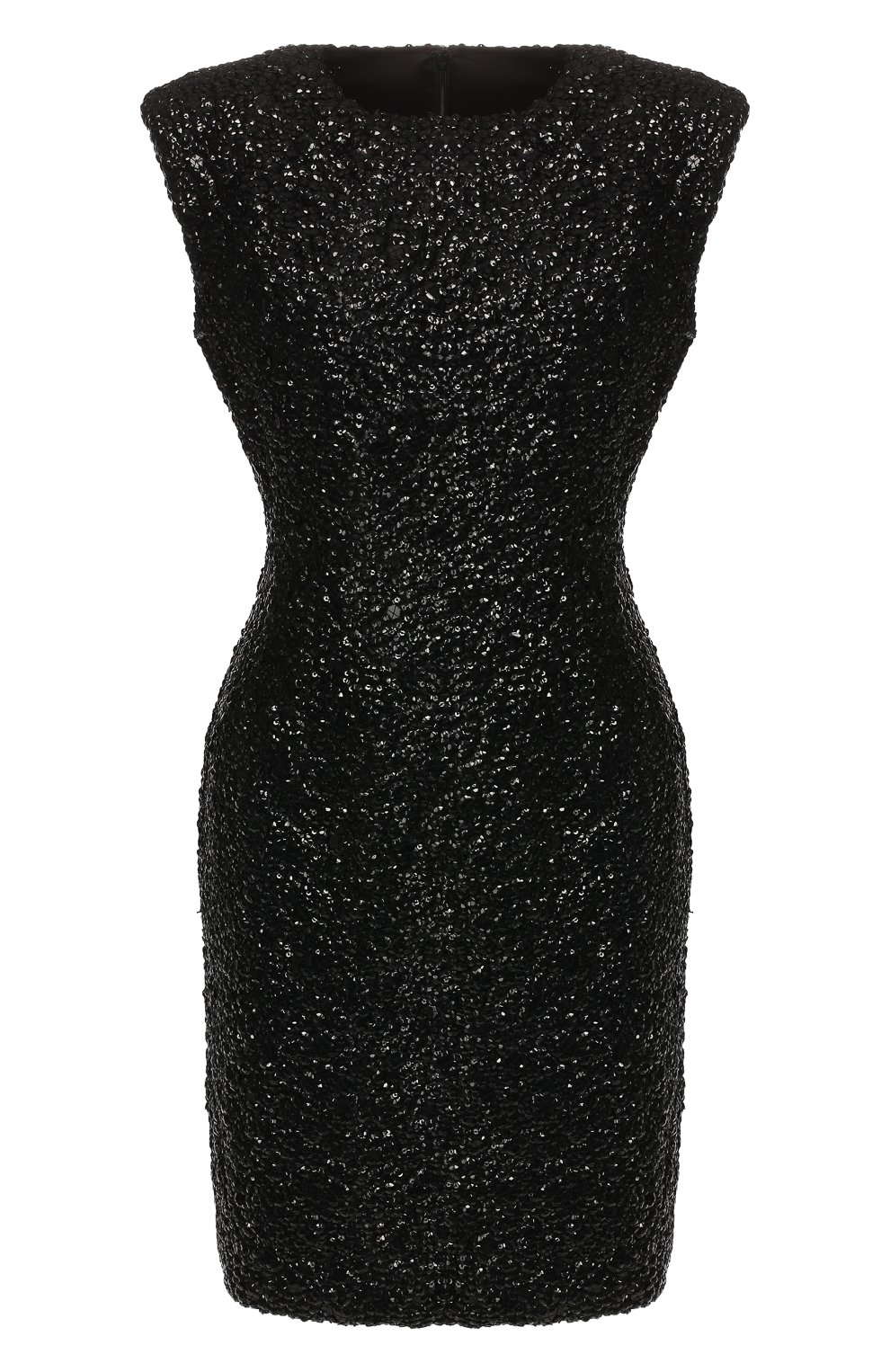 Платье с пайетками DRIES VAN NOTEN черного цвета по цене 133000 руб., арт. 191-11007-7310, фото 1 Платье с пайетками DRIES VAN NOTEN, арт. 191-11007-7310, фото 1