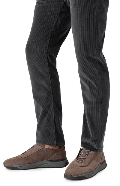 Замшевые кроссовки innova SANTONI, арт. MBIG22032ANETEAT, фото 3