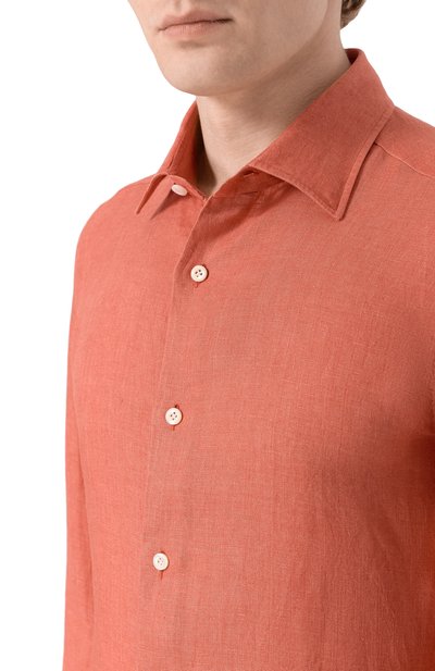 Льняная рубашка GIAMPAOLO, арт. 608/TS44322, фото 5