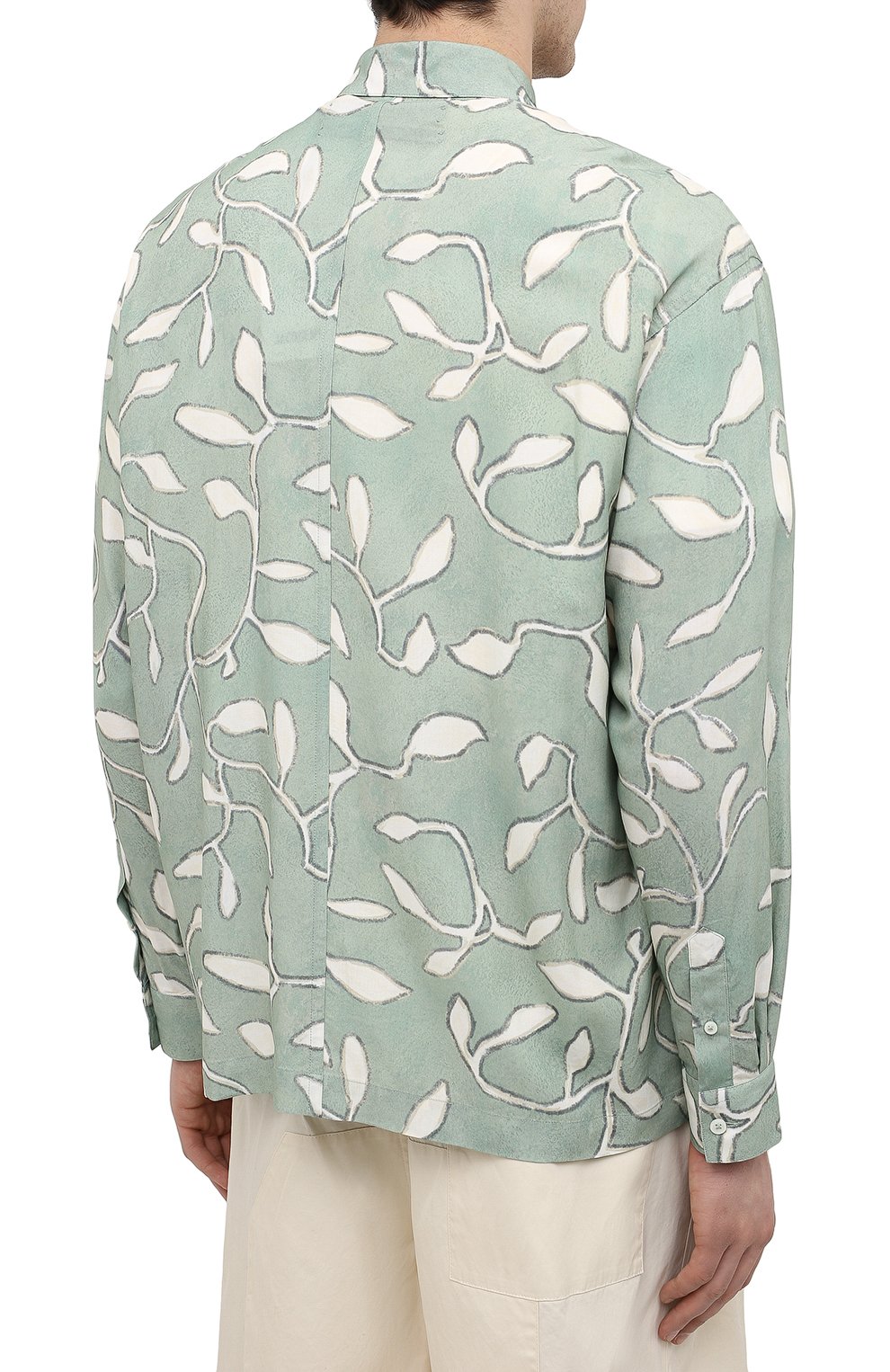 Рубашка из вискозы JACQUEMUS, арт. 215SH02/111543, фото 4