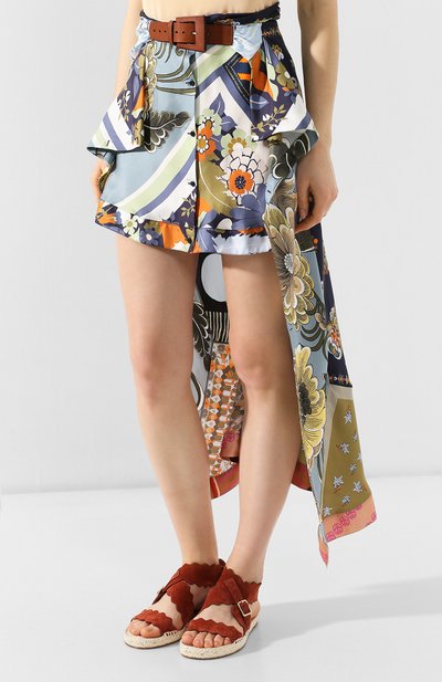 Шелковая юбка CHLOÉ, арт. CHC19UJU13331, фото 3