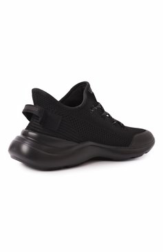 Мужские комбинированные кроссовки fly DSQUARED2 черного цвета, арт. SNM0413/59204345 | Фото 5 (Материал сплава: Проставлено; Подошва: Массивная; Материал внутренний: Текстиль; Драгоценные камни: Проставлено; Материал внешний: Текстиль; Кросс-КТ: Низкие; Стили: Классический; Материал утеплителя: Без утеплителя)
