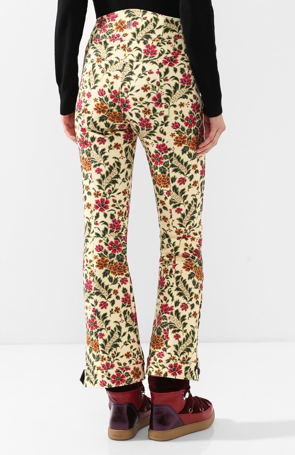 Утепленные брюки с принтом MONCLER GRENOBLE, арт. D2-098-16404-35-539GP, фото 4