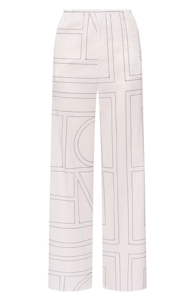 Женские брюки из лиоцелла и хлопка TOTEME, арт. 243-WRB1092-FB0239