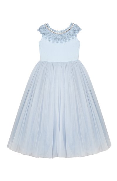 Платье L’EREDE BY ANGELIKAREVVA голубого цвета по цене 40320 руб., арт. АА-041, фото 1 Платье L’EREDE BY ANGELIKAREVVA, арт. АА-041, фото 1