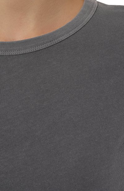 Хлопковый лонгслив SLVRLAKE, арт. TLBY100P N0WL, фото 5