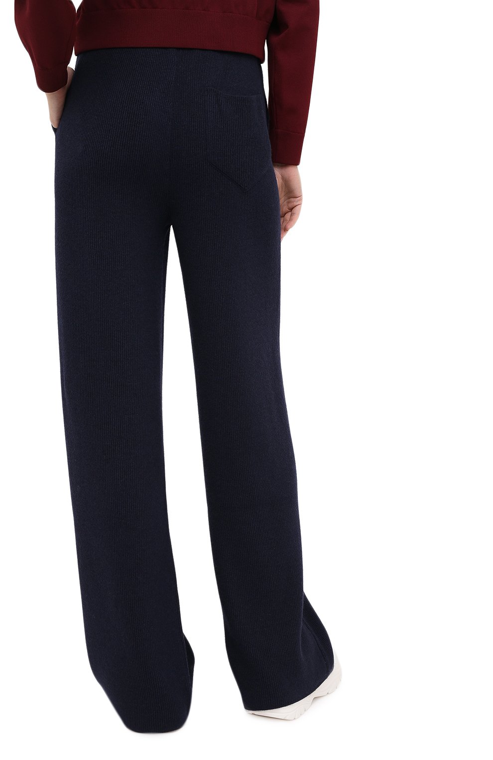Брюки NANUSHKA, арт. 0NI_NAVY_RECYCLED CASHMERE KNIT, фото 4