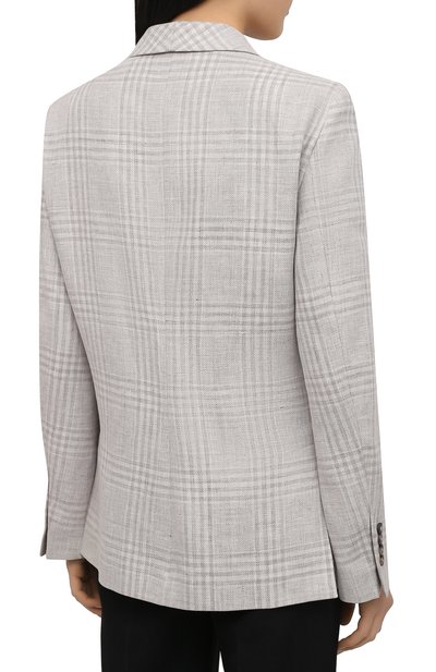 Жакет из льна и шерсти EMPORIO ARMANI, арт. 0NG4ET/02167, фото 4