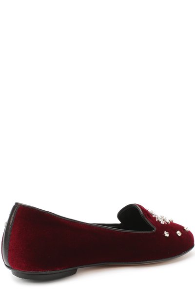 Бархатные слиперы с кристаллами MISSOURI, арт. 76949/31-34, фото 3