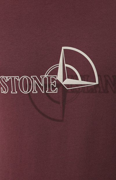 Хлопковая футболка STONE ISLAND, арт. 711523381, фото 5
