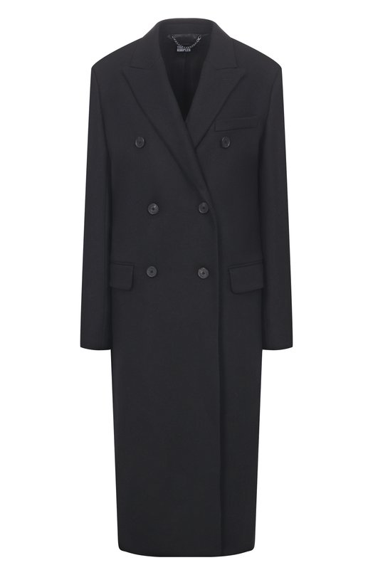 Шерстяное пальто The Kooples FMAN31001K Чёрный FMAN31001K