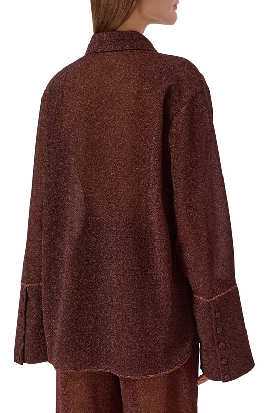 Блузка OSEREE LSF235/LUREX Коричневый  LSF235/LUREX Фото 4