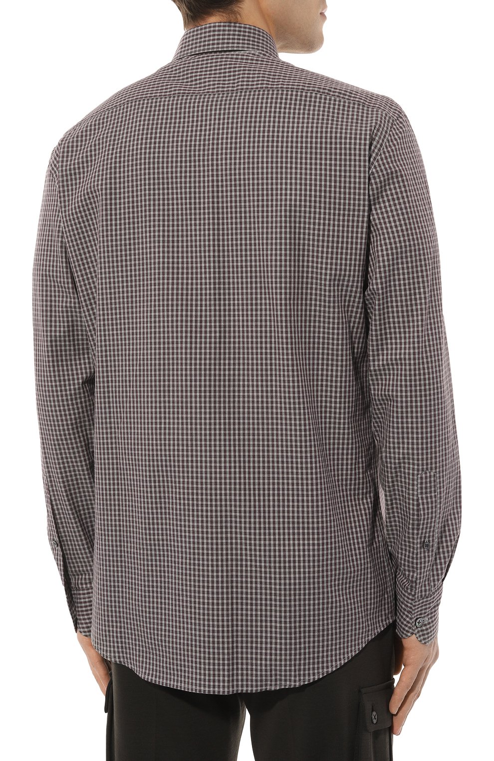 Хлопковая рубашка ZEGNA, арт. UCX21A6/SRF5, фото 4