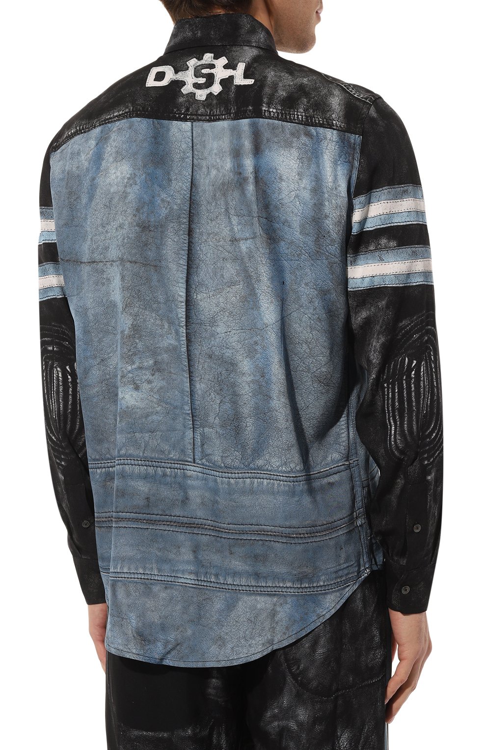 Рубашка из вискозы DIESEL, арт. A08814/0BJAL, фото 4