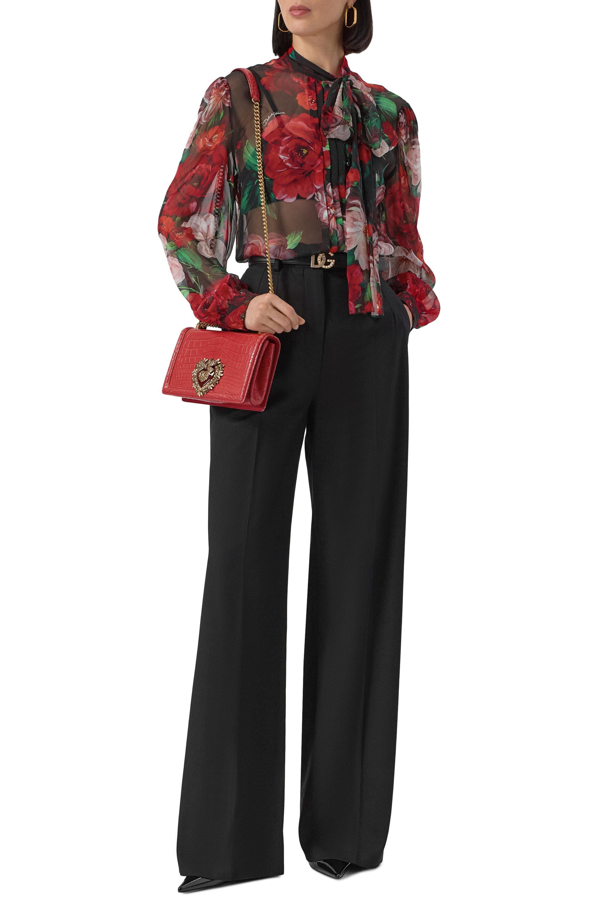 Сумка devotion из кожи аллигатора DOLCE & GABBANA, арт. BB6652/B2DE5/AMIS, фото 7