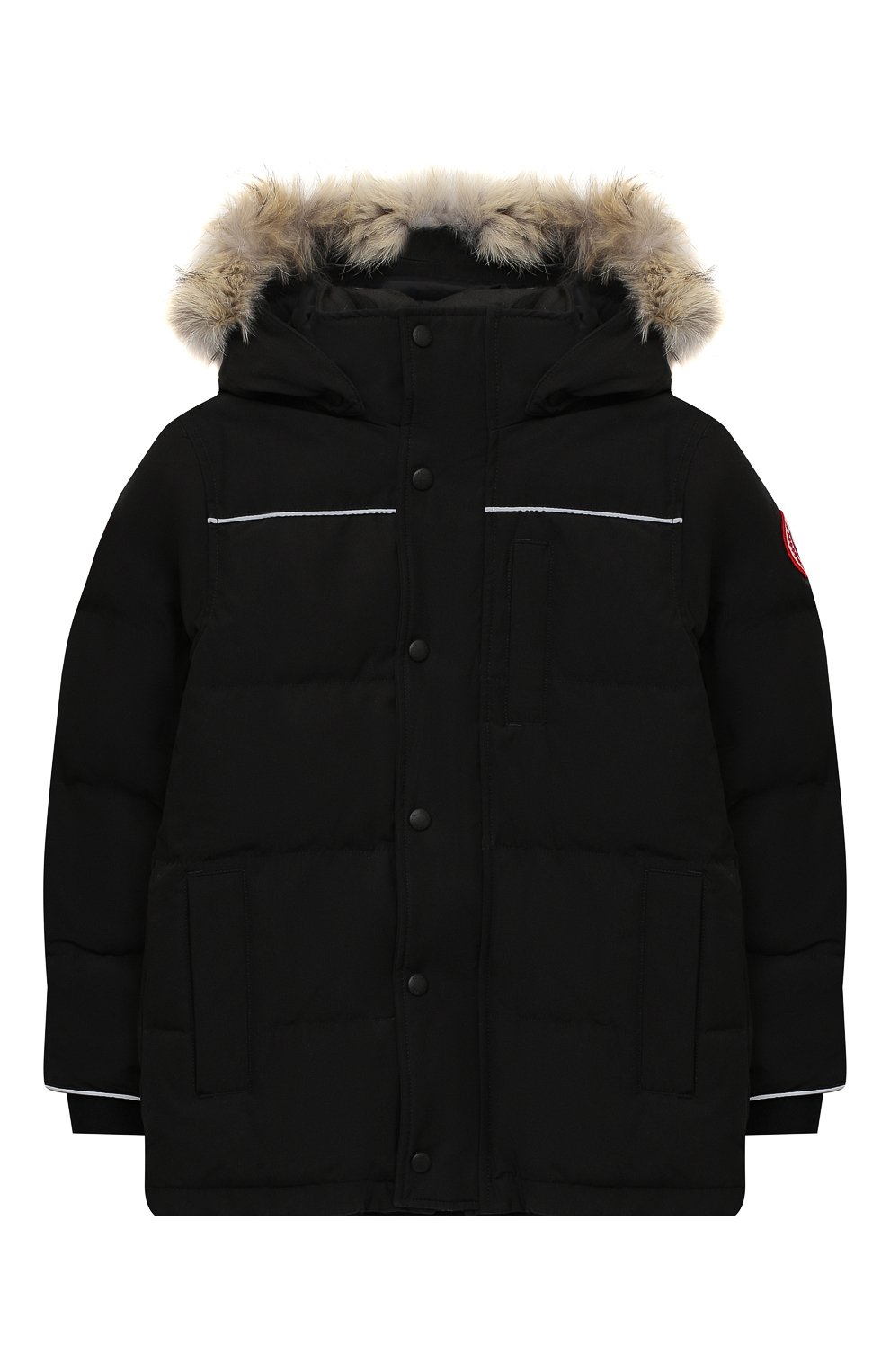Пуховая куртка eakin с меховой отделкой на капюшоне CANADA GOOSE, арт. 4597Y, фото 1