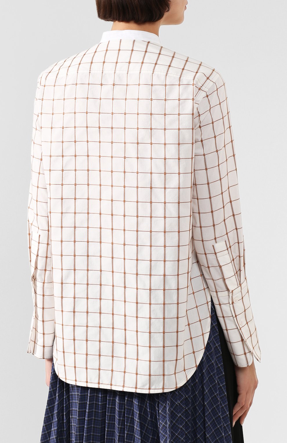 Рубашка в клетку CHLOÉ, арт. CHC19WHT09043, фото 4