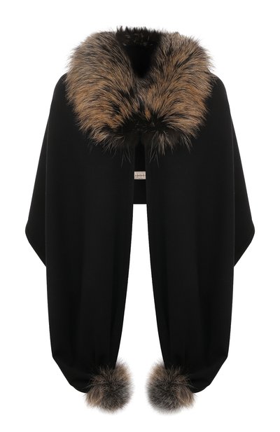 Женский капюшон с отделкой из лисы VICTORIA KUSENKOVA, арт. 199304465548