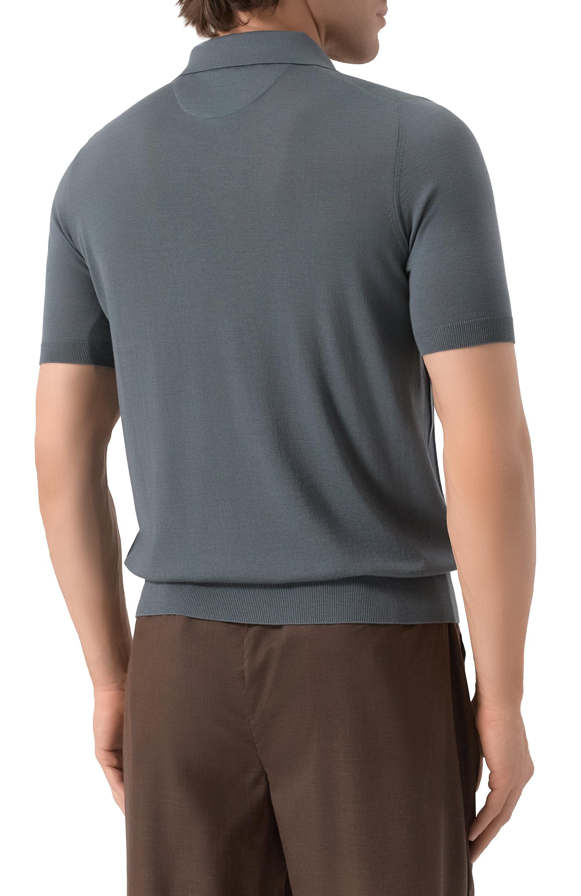 Шерстяное поло ZILLI, арт. KZP002M0217VSID00/62, фото 4