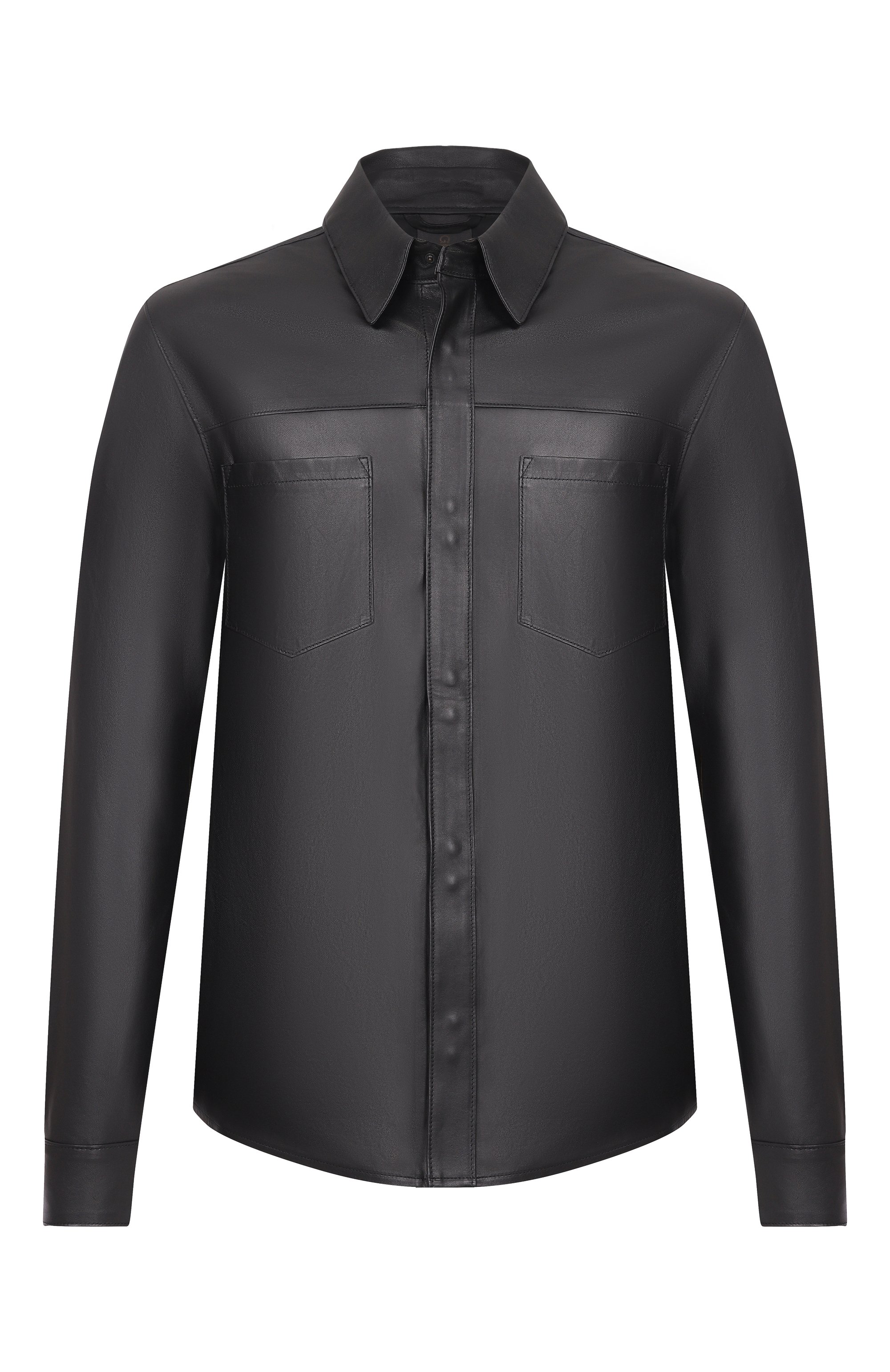 Кожаная рубашка GIORGIO BRATO, арт. GU26S9812NAPSTM, фото 1