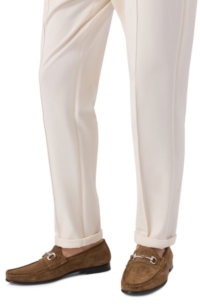 Замшевые лоферы W.GIBBS, арт. 4121001/VEL0UR 2.0, фото 3