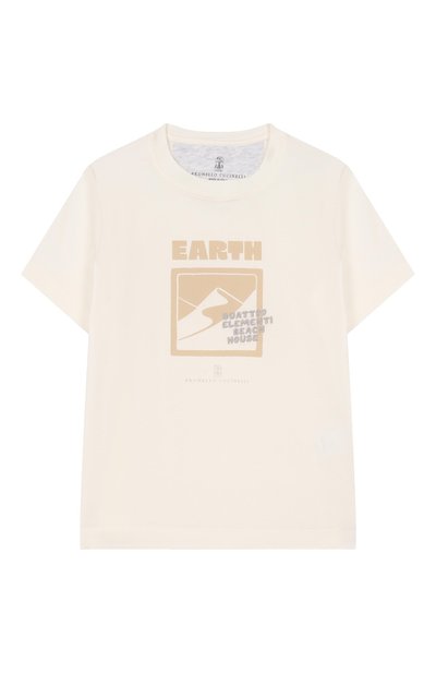 Хлопковая футболка BRUNELLO CUCINELLI, арт. B0B13T189C