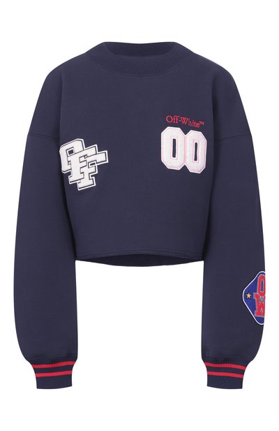 Женский хлопковый свитшот OFF-WHITE, арт. 0WBA07ES26FLE001